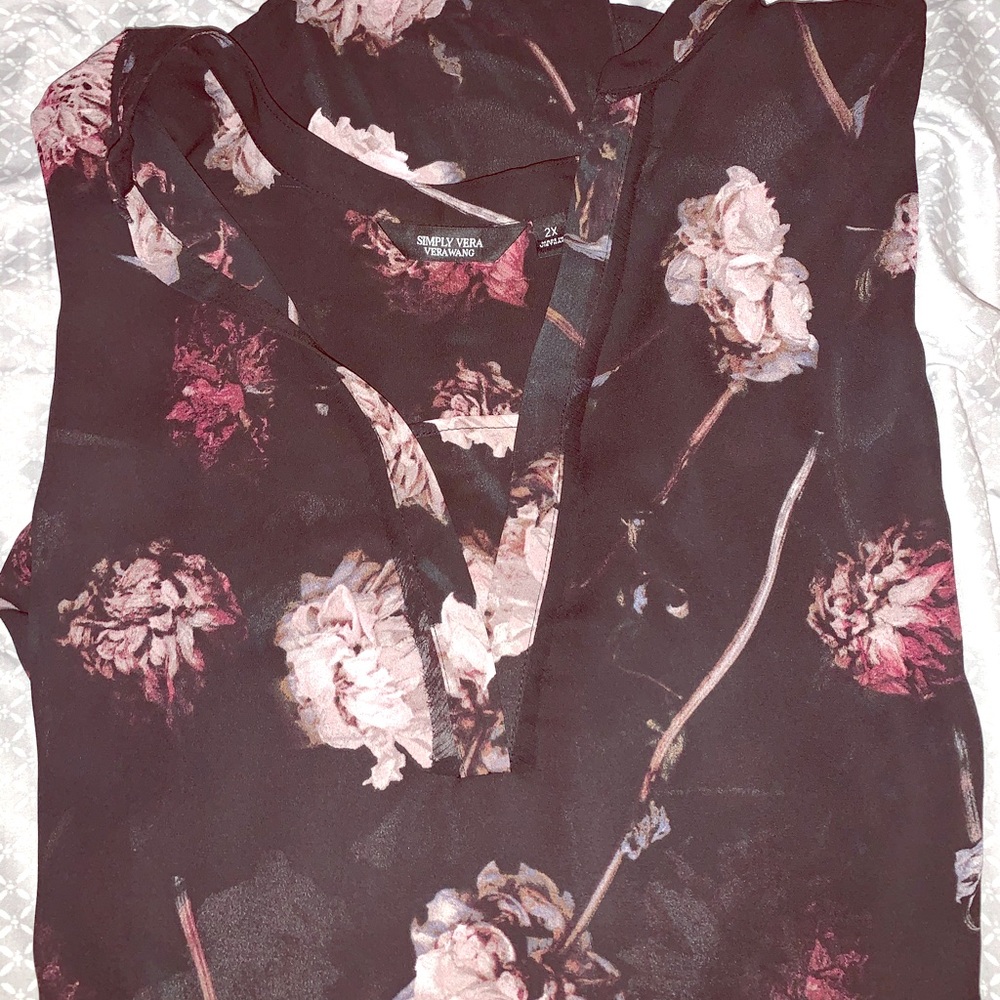 Floral Simply Vera Wang Blouse